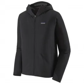 PATAGONIA CHAQUETA SOFTSHELL R1 TECHFACE HOODY BLACK 2024