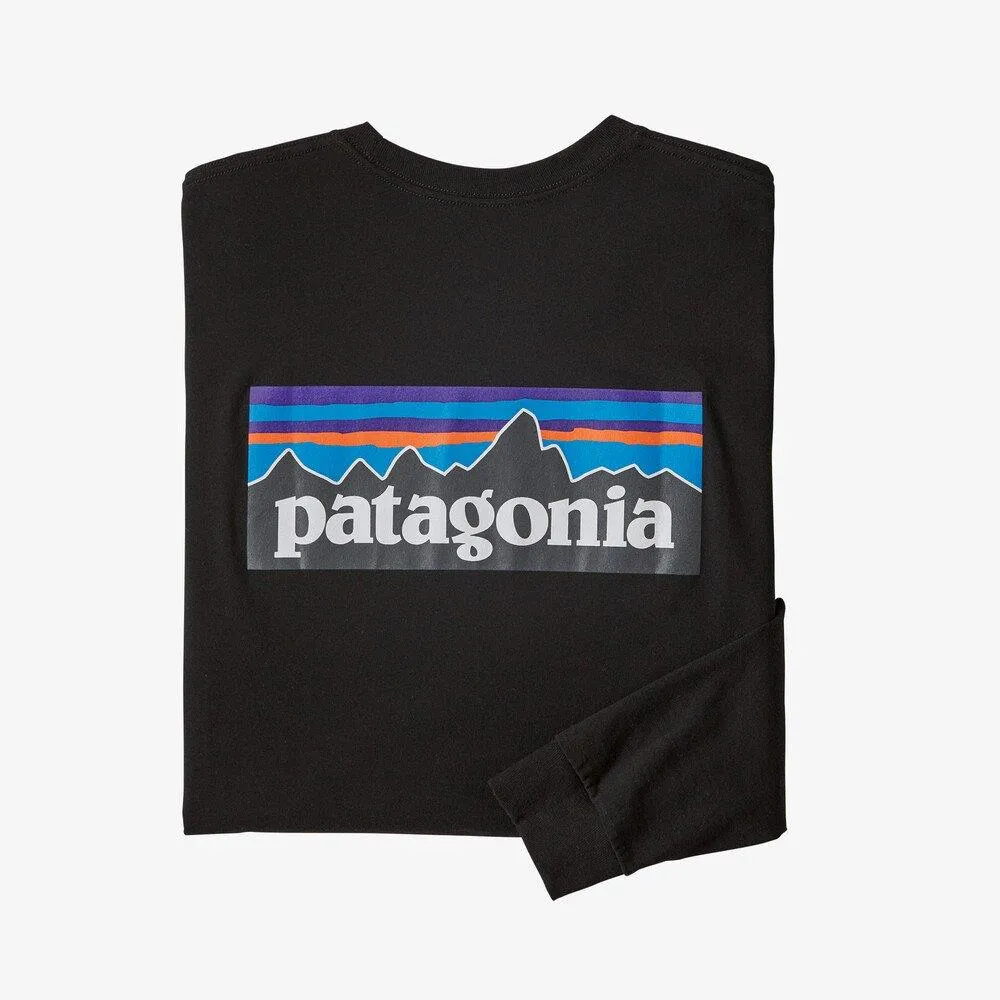 PATAGONIA L/S P-6 LOGO RESPONSIBILI-TEE | CAMISETA DE MANGA LARGA