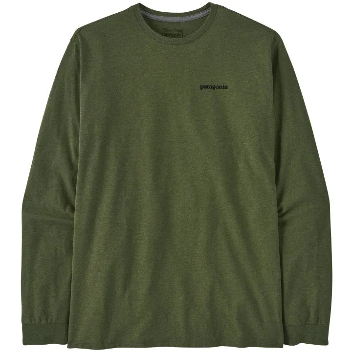 PATAGONIA L/S P-6 LOGO RESPONSIBILI-TEE | CAMISETA DE MANGA LARGA