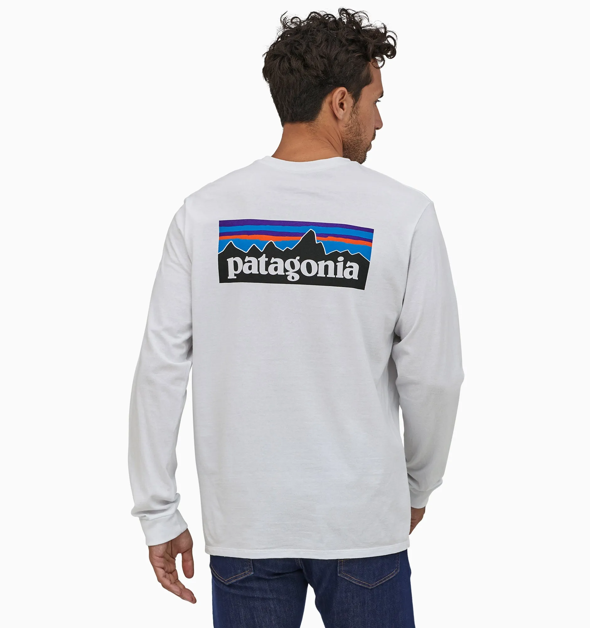 Patagonia Men's P-6 Logo Responsibili-Tee L/S