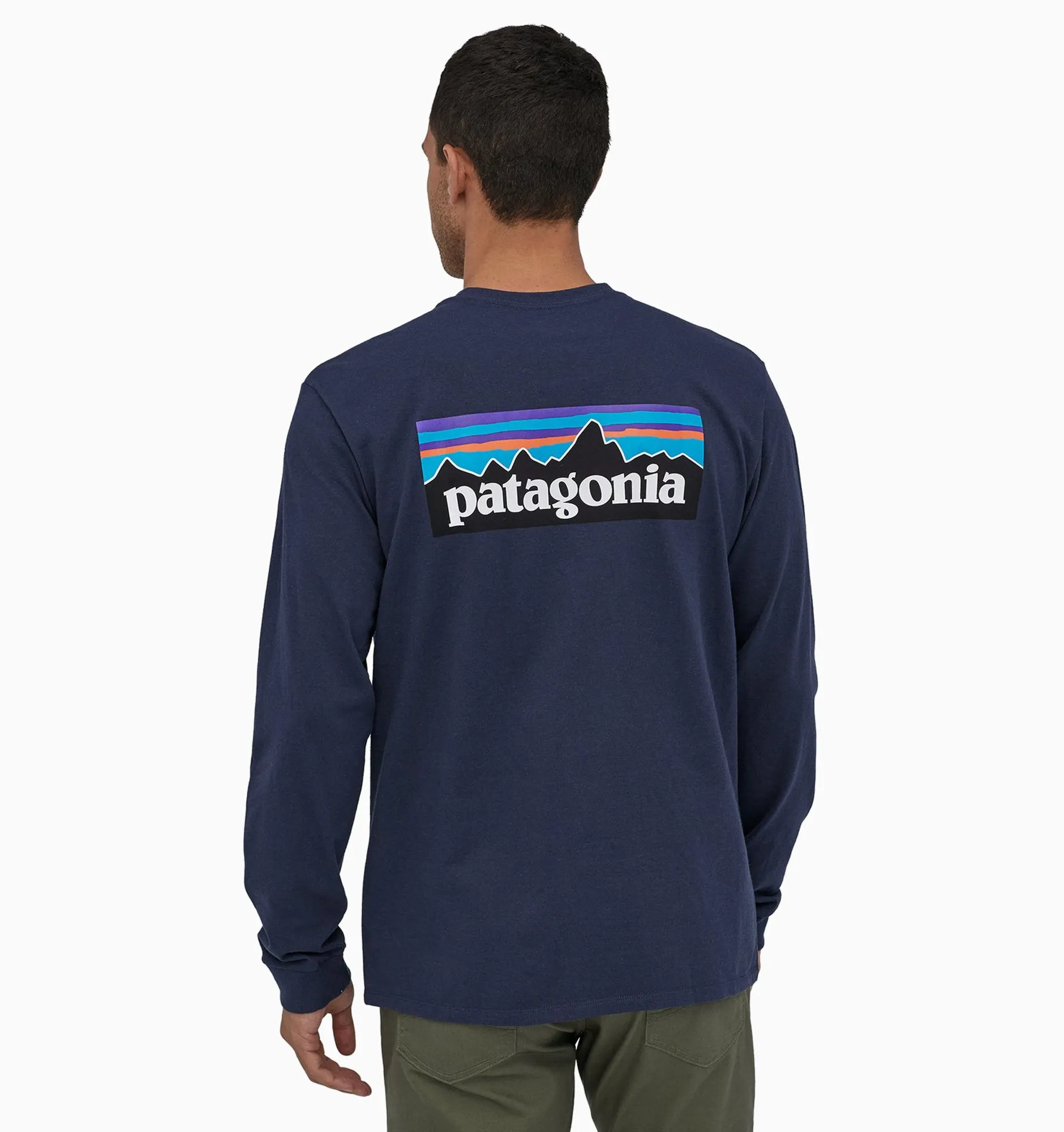 Patagonia Men's P-6 Logo Responsibili-Tee L/S