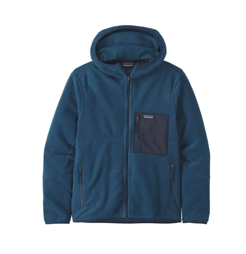 Patagonia Micro Dini Fleece Hoodie Tidepool Blue