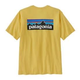 PATAGONIA P-6 LOGO RESPONSIBILI-TEE MILLED YELLOW | CAMISETA