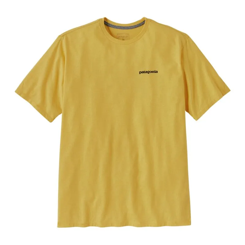 PATAGONIA P-6 LOGO RESPONSIBILI-TEE MILLED YELLOW | CAMISETA