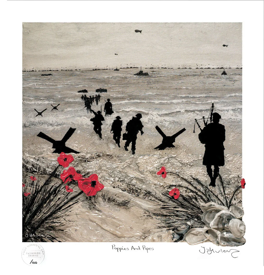 ‘Poppies And Pipes’ - Jacqueline Hurley