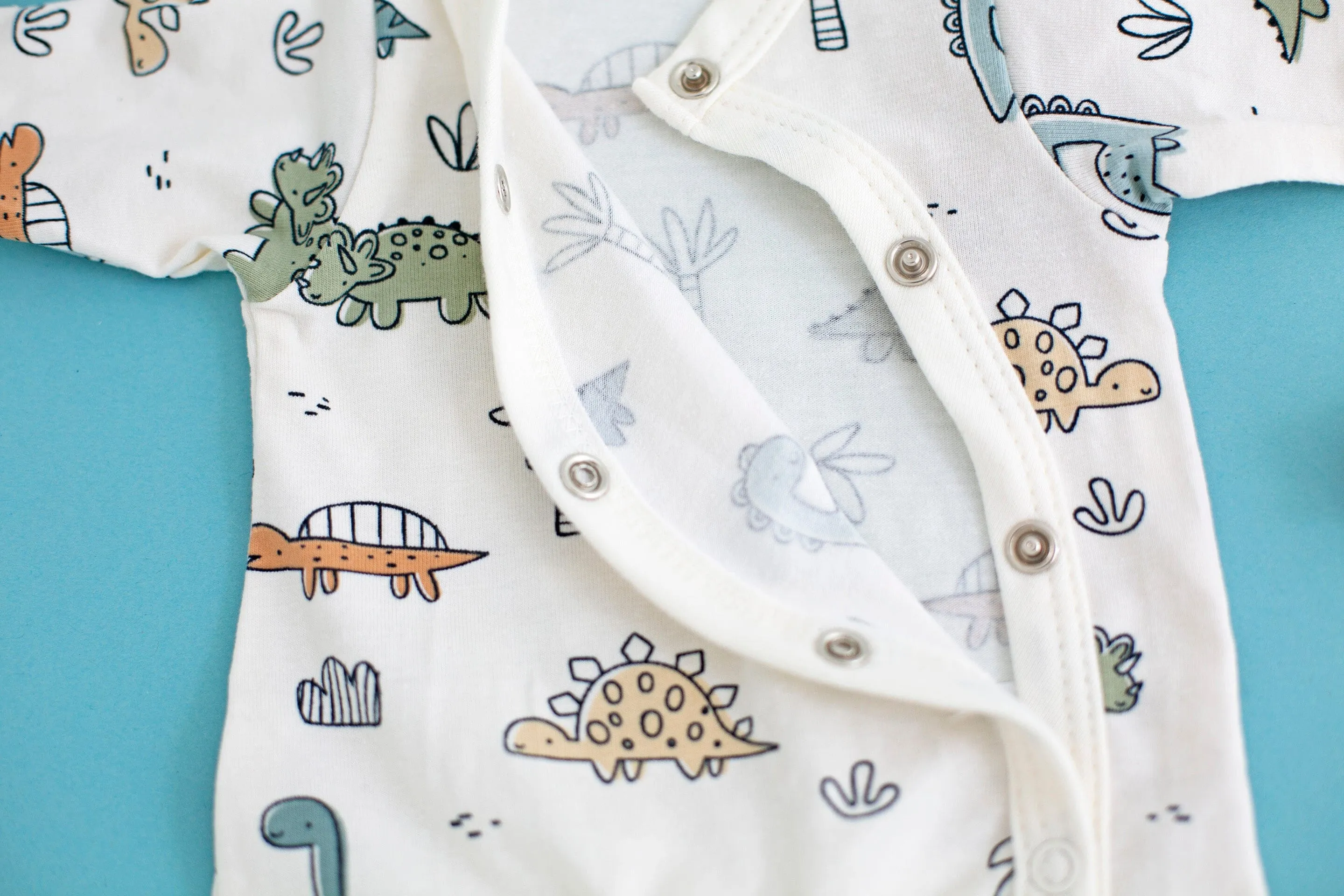 Prem Baby Sleepsuit, Dino Buddies