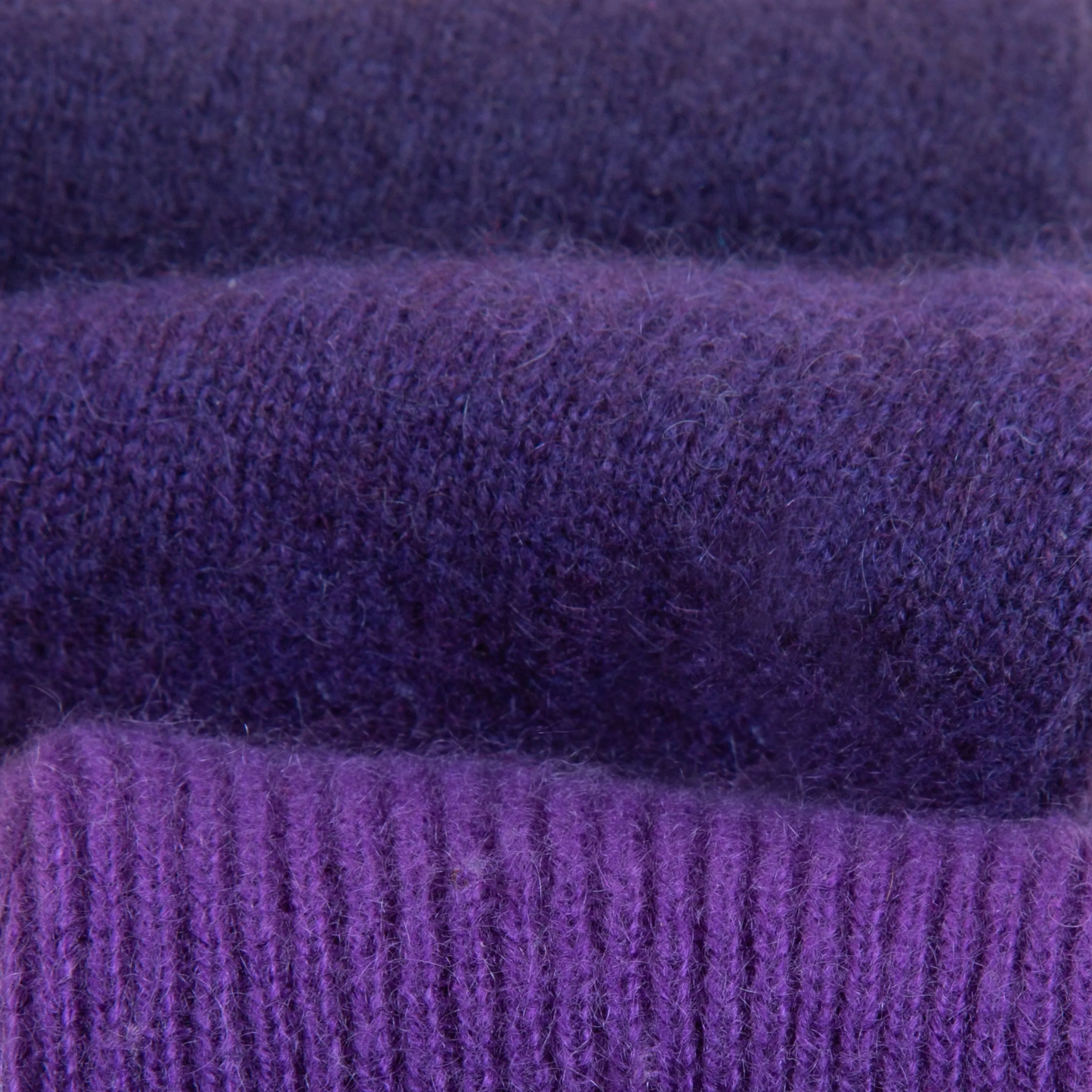 Purple Cashmere Fingerless Gloves