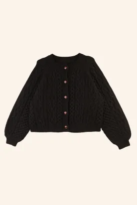 Quincy Cardigan Black