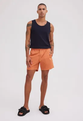 Slater Cotton Short - Tang Orange