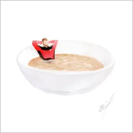 “Soup for One” signed print