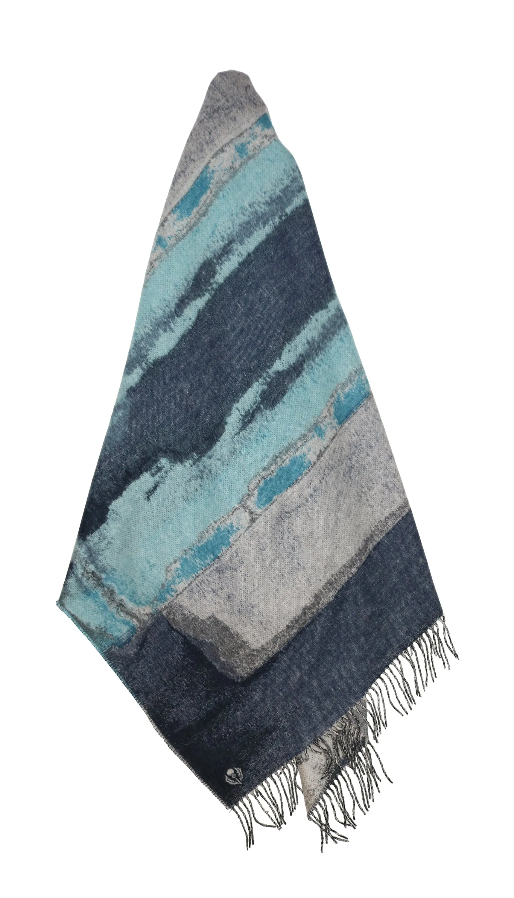 Sustainability Edition Abstract Reclaimed Cotton Cashmink Throw