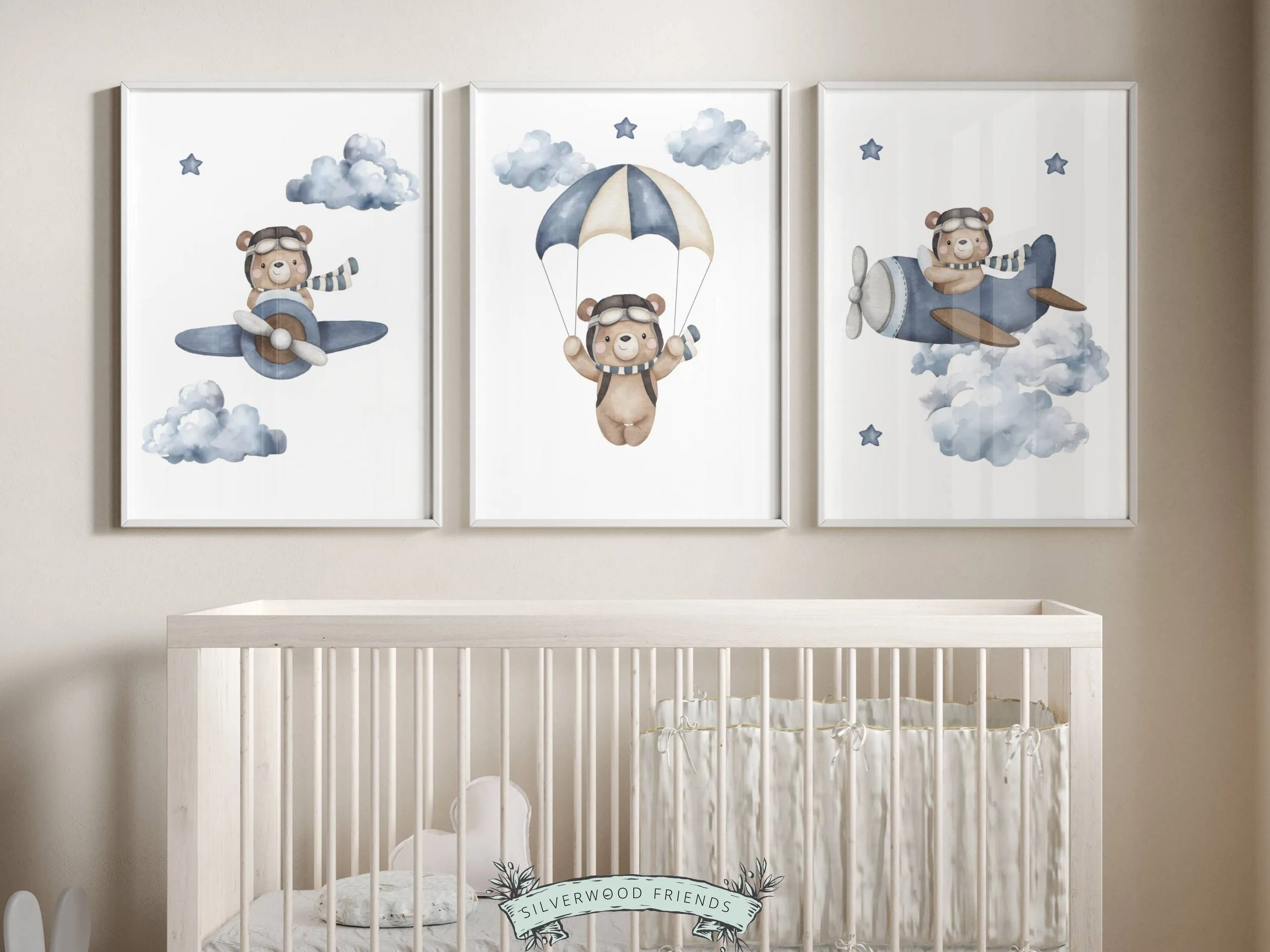 Teddy Bear Nursery Prints