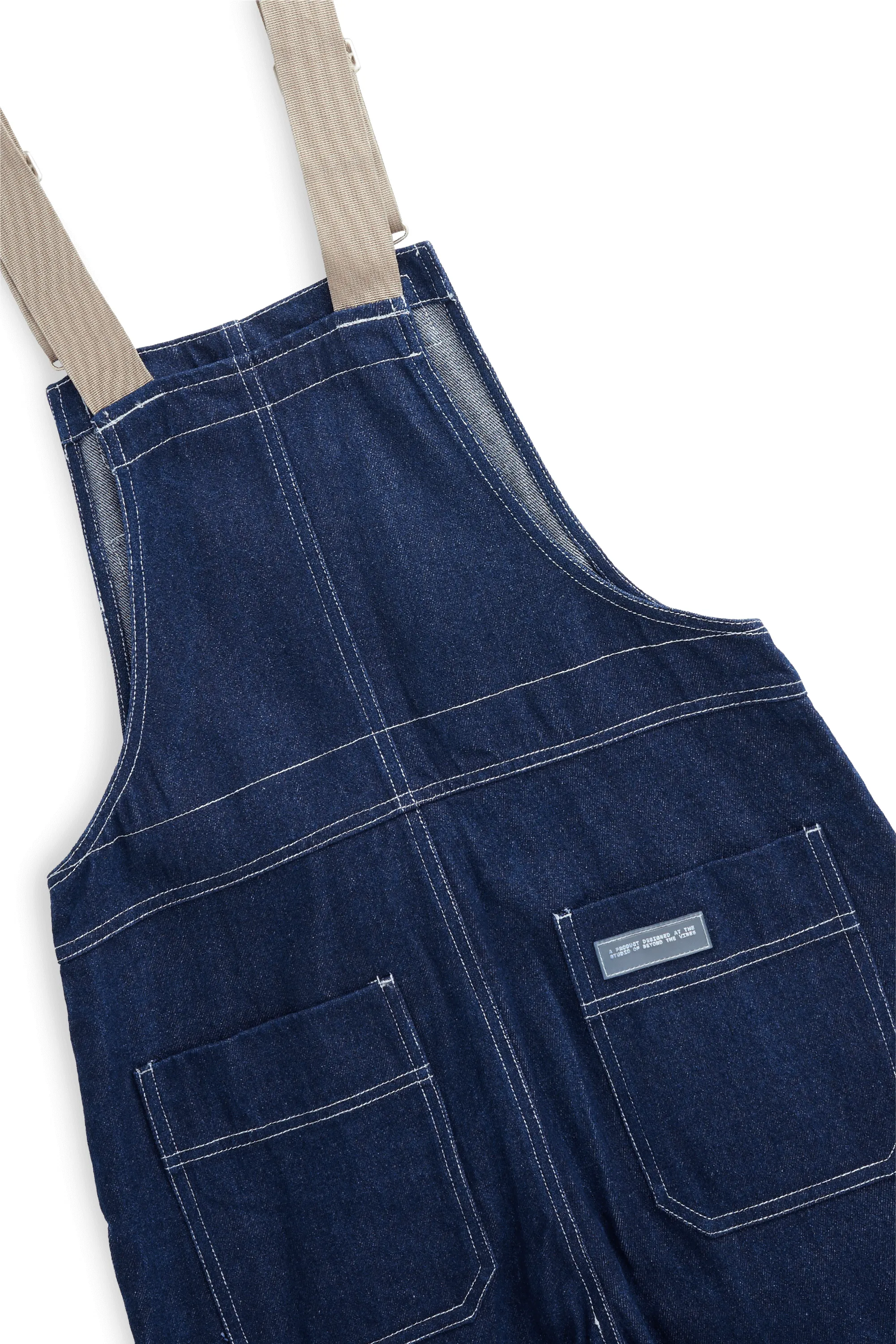 Unisex Denim Utility Jumpsuit