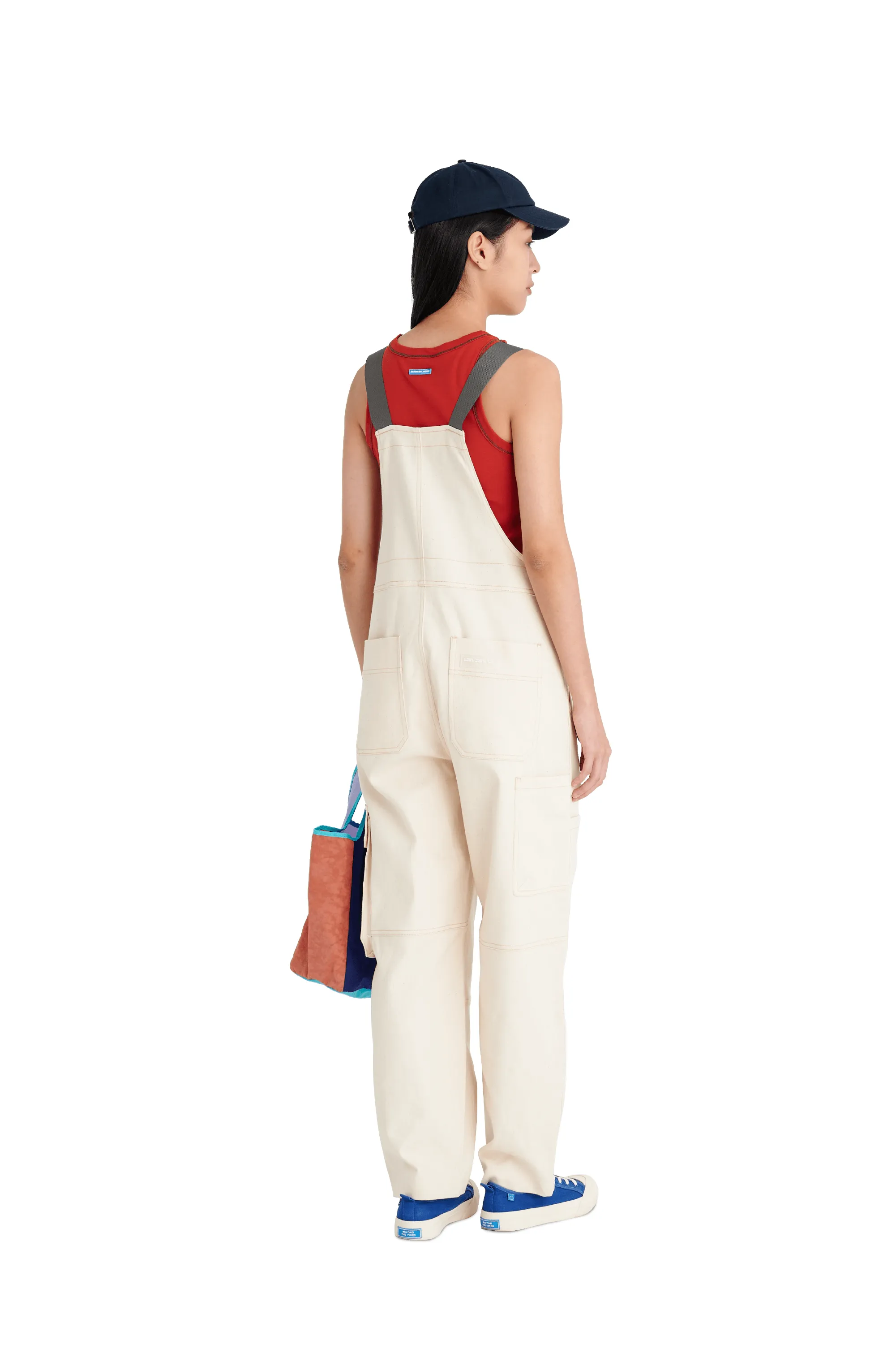 Unisex Denim Utility Jumpsuit