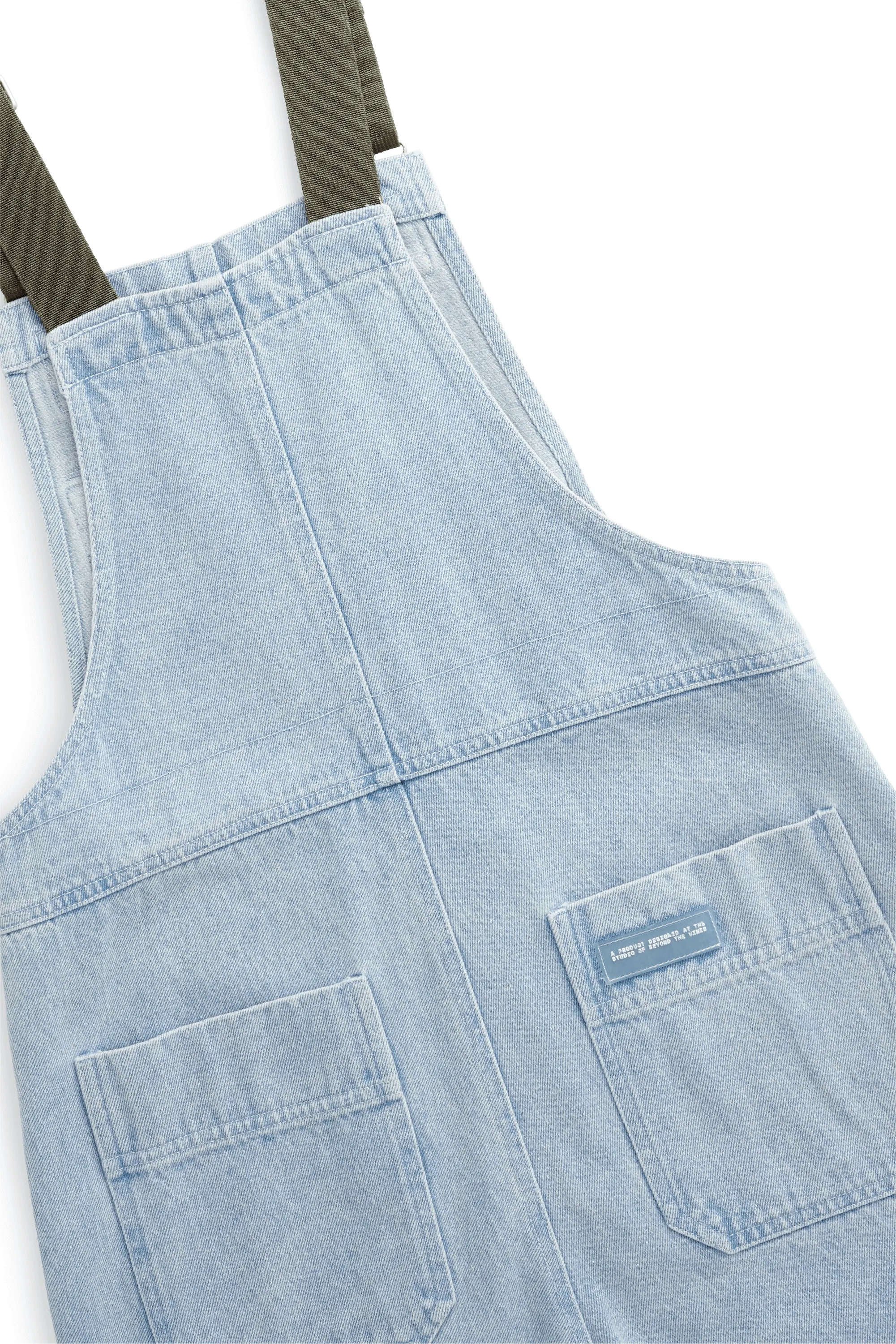 Unisex Denim Utility Jumpsuit