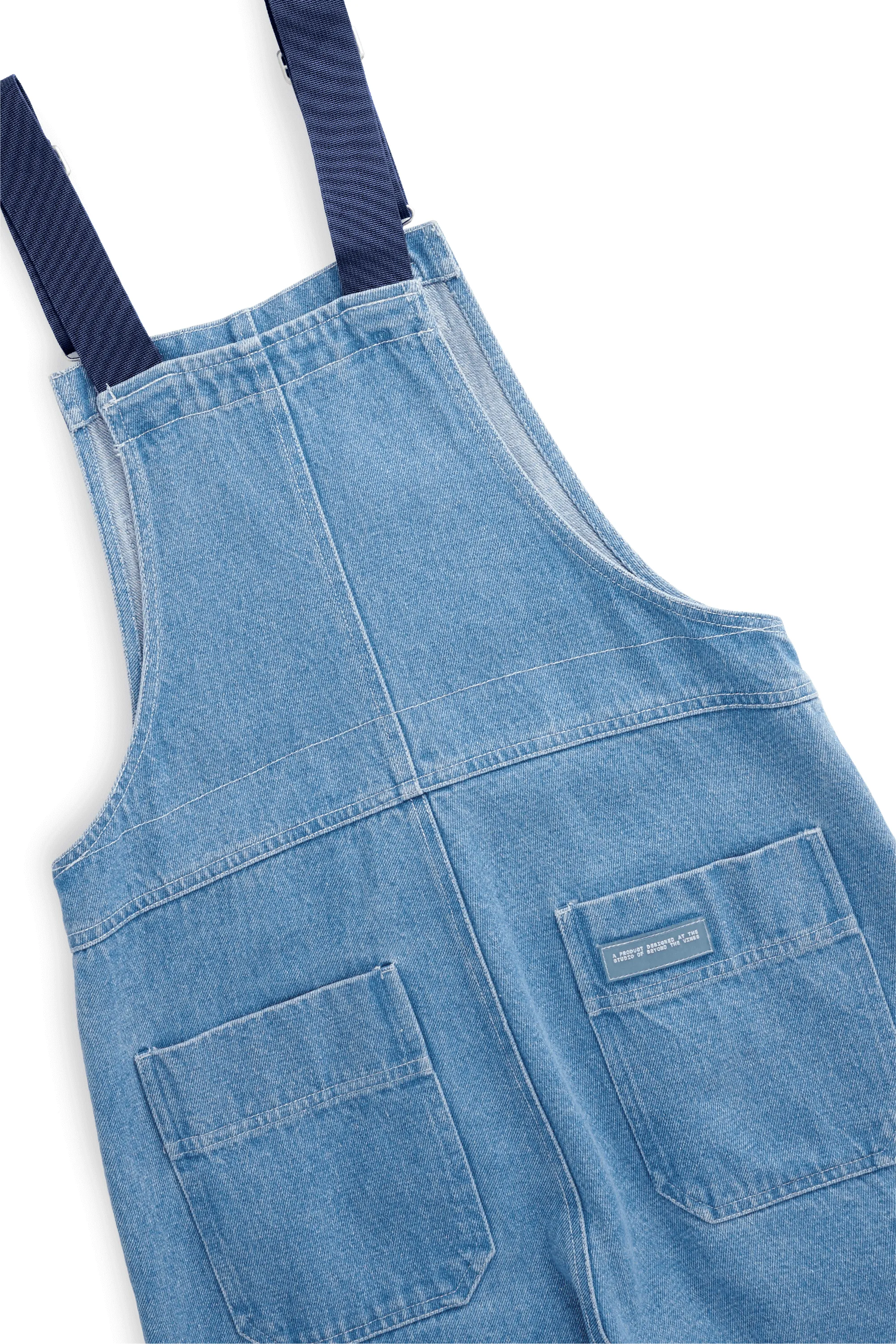 Unisex Denim Utility Jumpsuit