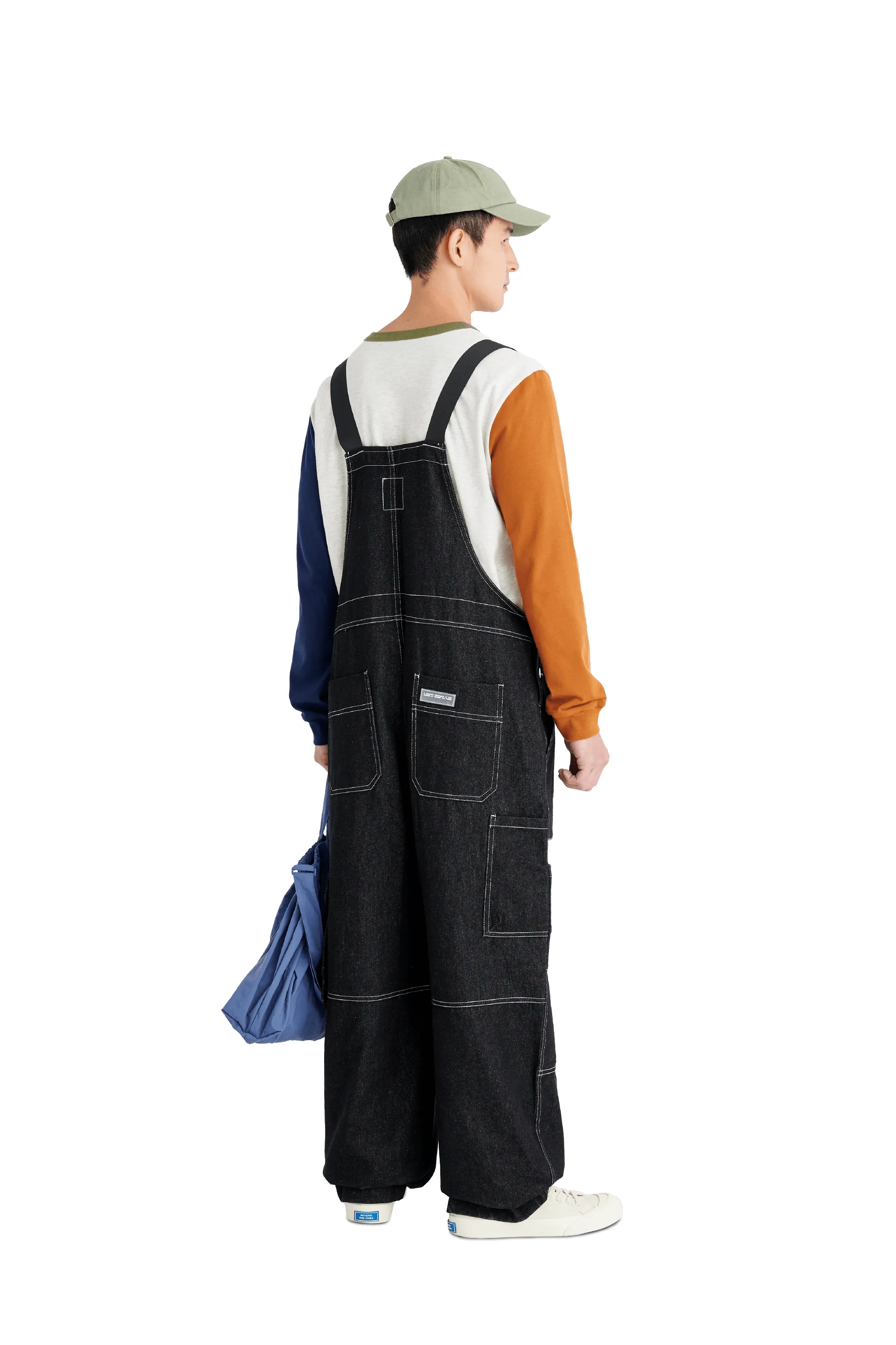 Unisex Denim Utility Jumpsuit