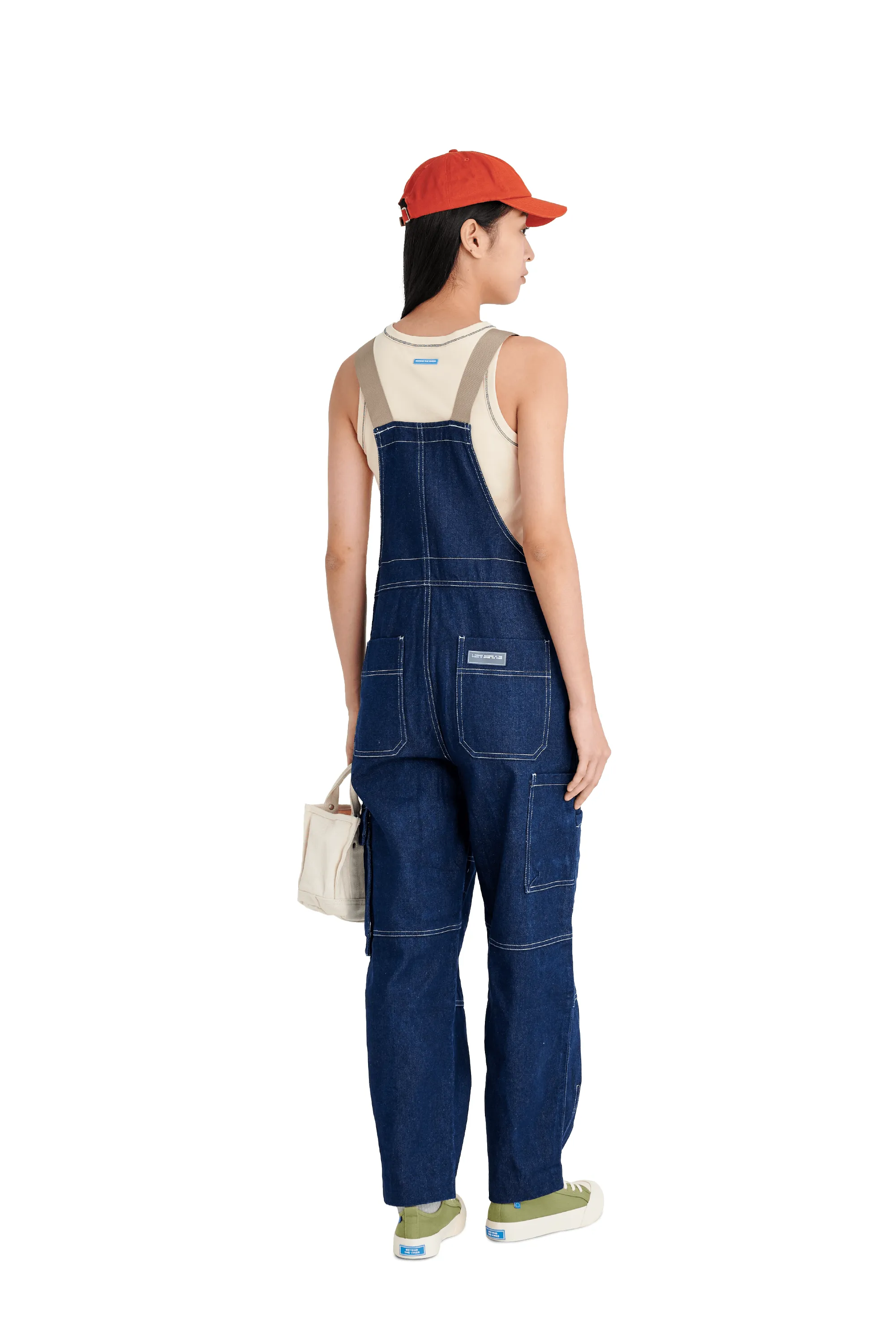 Unisex Denim Utility Jumpsuit