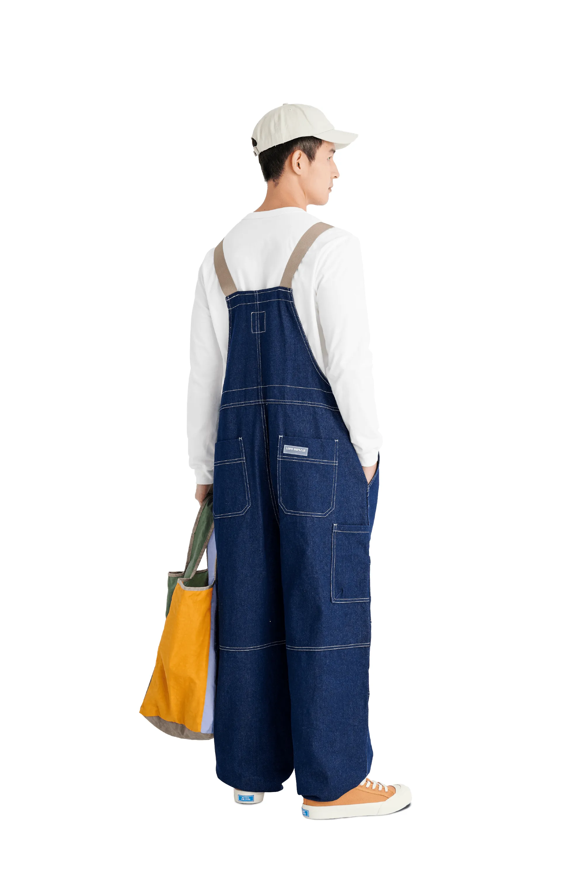 Unisex Denim Utility Jumpsuit