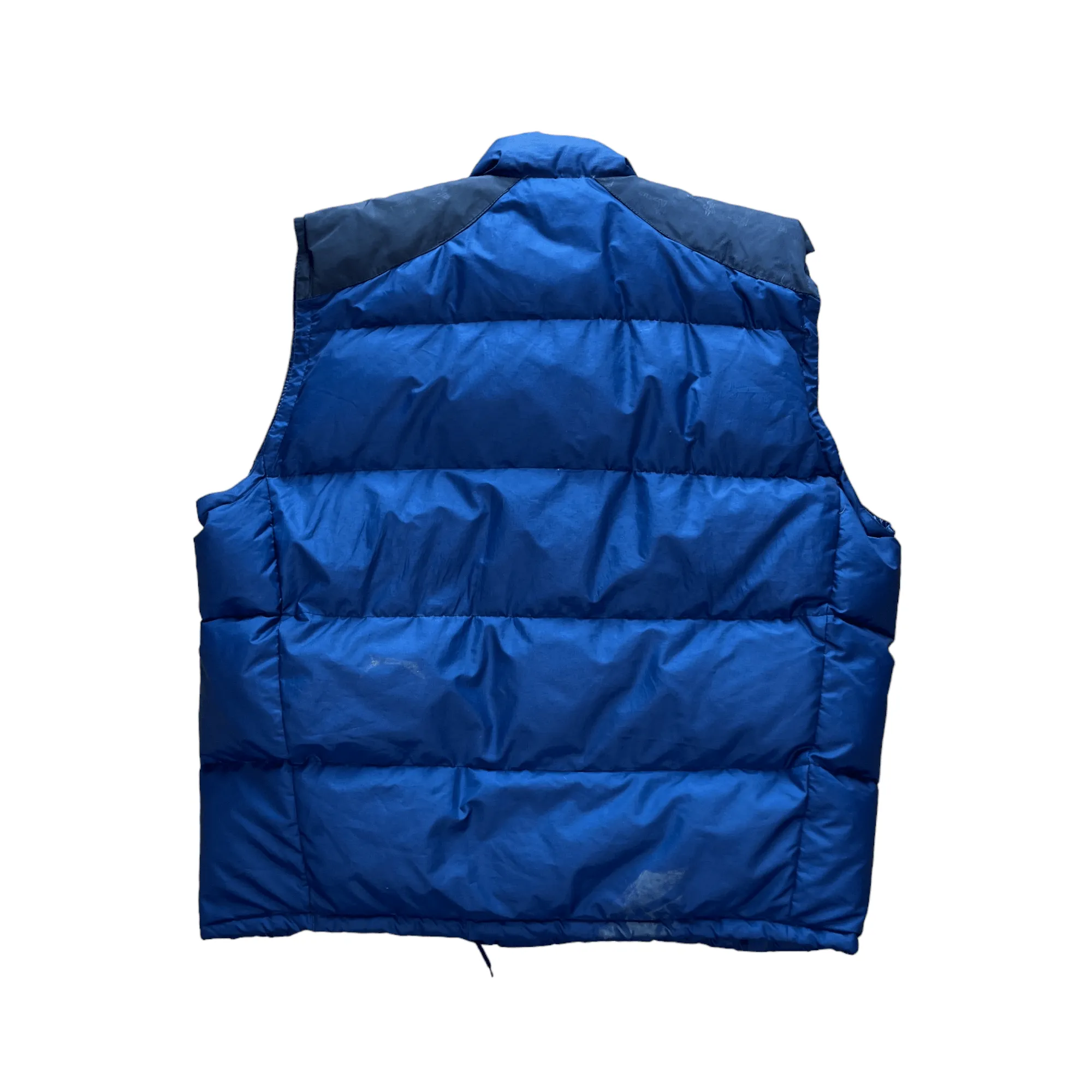 Vintage 90s Navy Blue Moncler Puffer Gilet - Extra Large