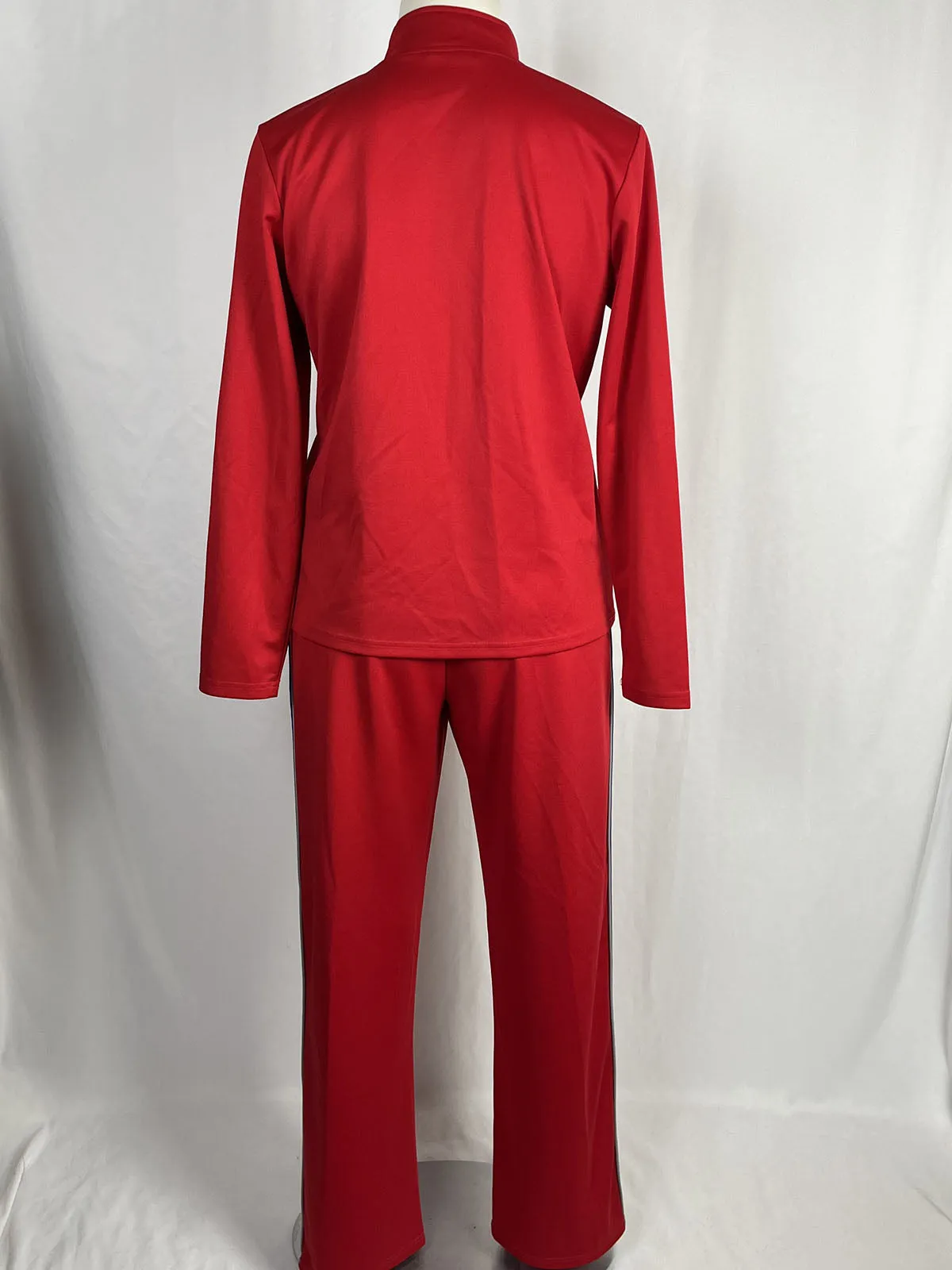 Vintage metrostyle Size XLT (16T) Red & Navy Striped Tracksuit