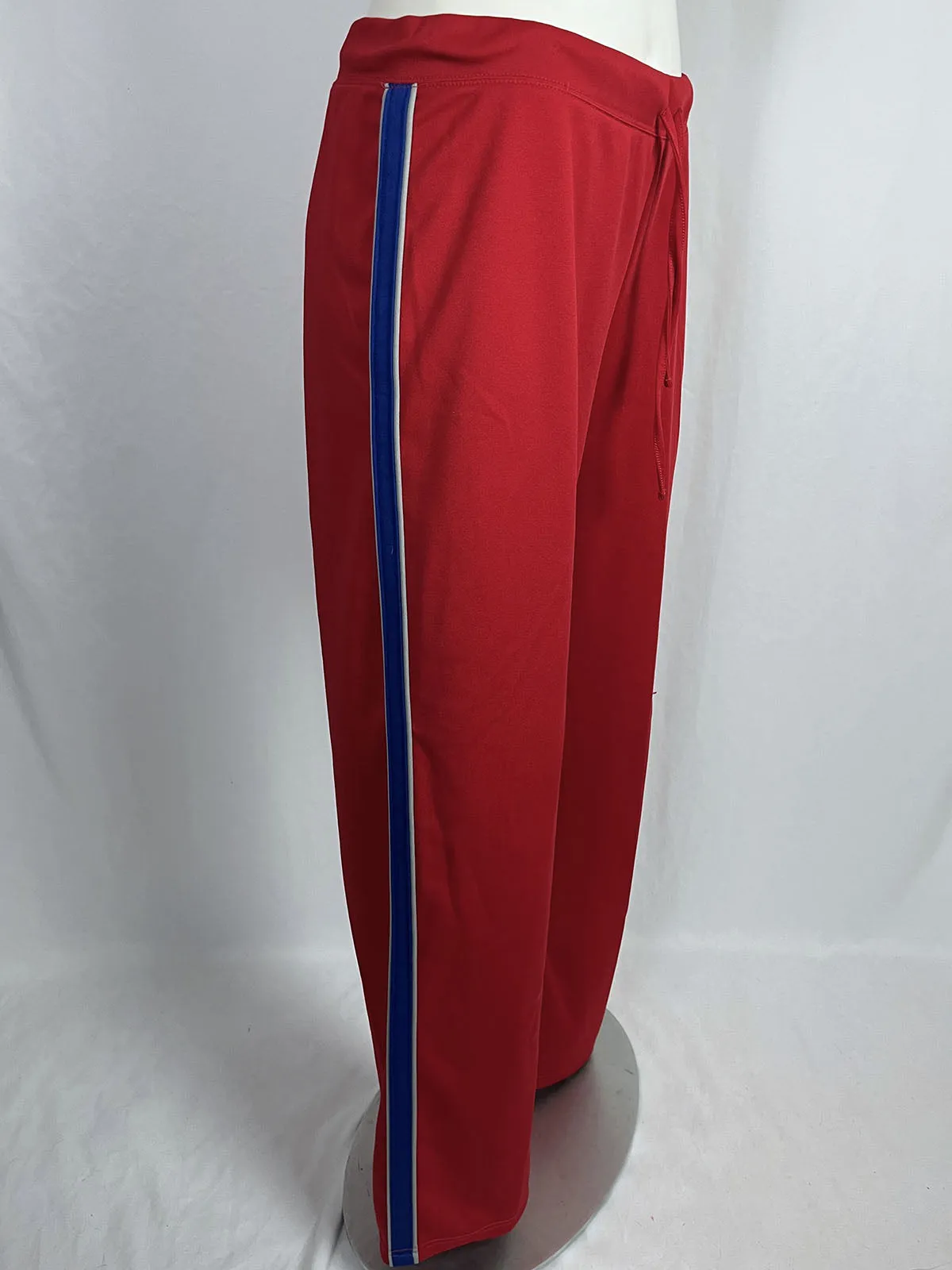 Vintage metrostyle Size XLT (16T) Red & Navy Striped Tracksuit