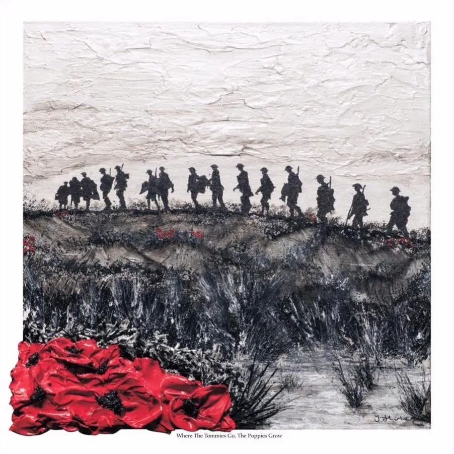 ‘Where The Tommies Go, The Poppies Grow’ - Jacqueline Hurley