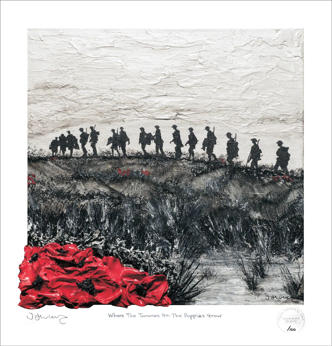 ‘Where The Tommies Go, The Poppies Grow’ - Jacqueline Hurley