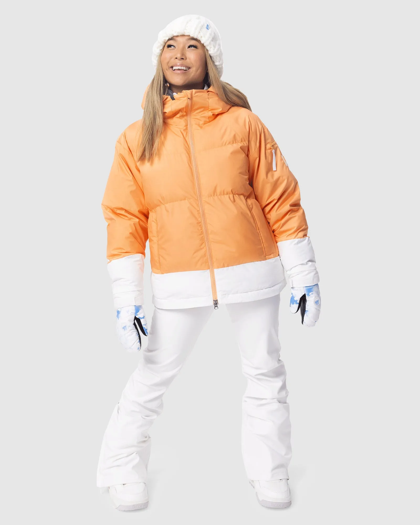 Womens Chloe Kim Puffy Jk Snowboard Jacket