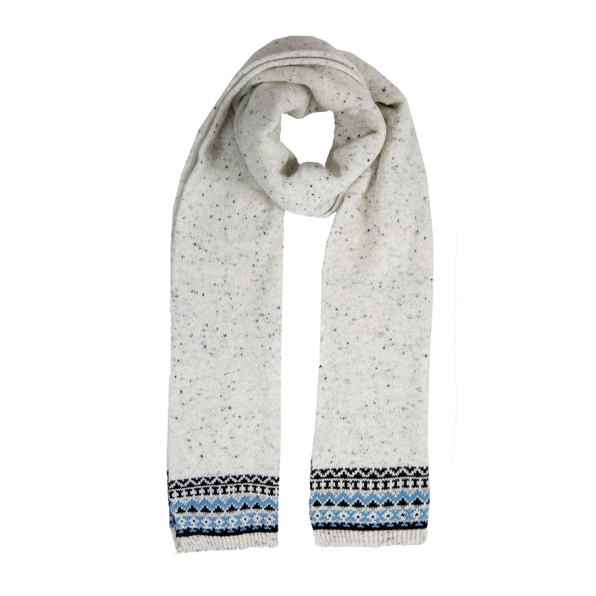 Women’s Jacquard Fair Isle Knitted Scarf