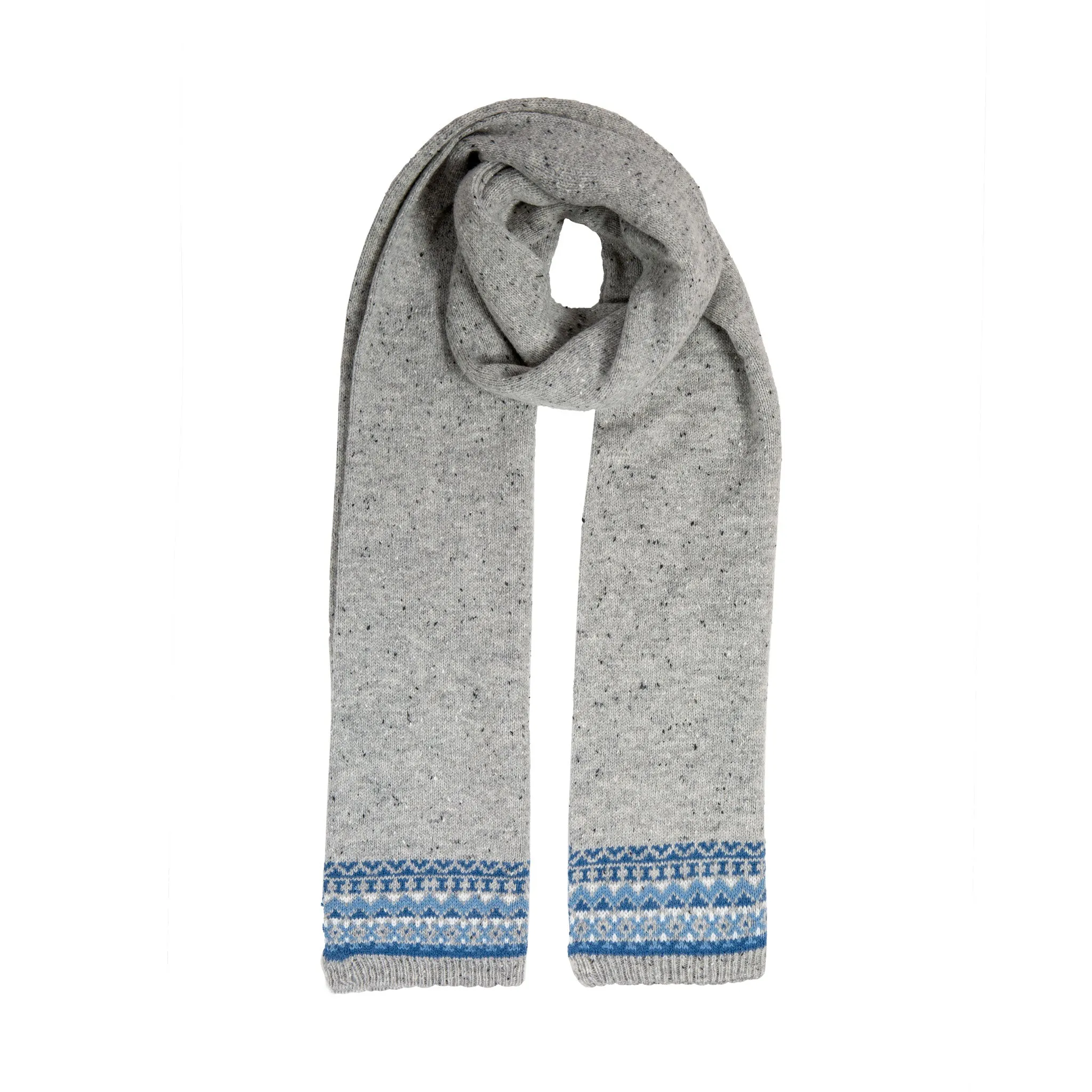 Women’s Jacquard Fair Isle Knitted Scarf