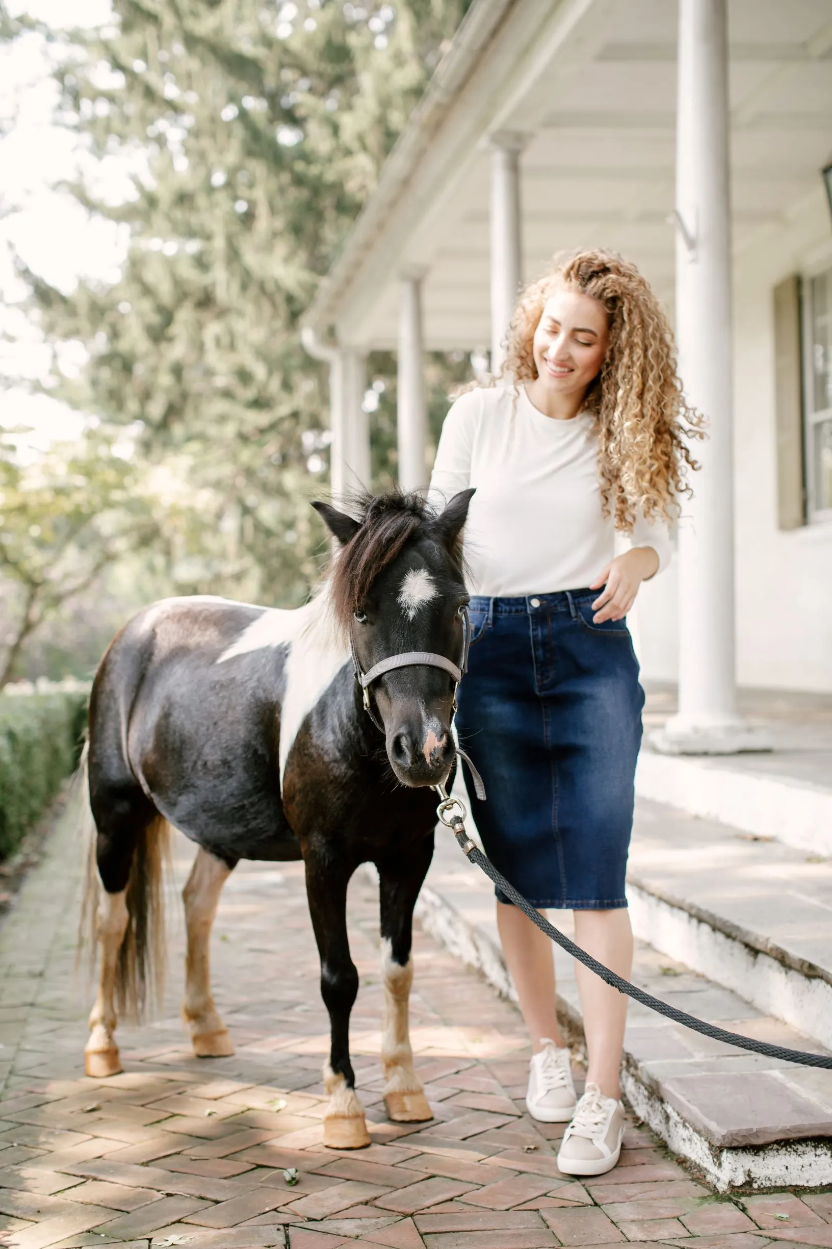 'Wren' Classic Denim Skirt FINAL SALE